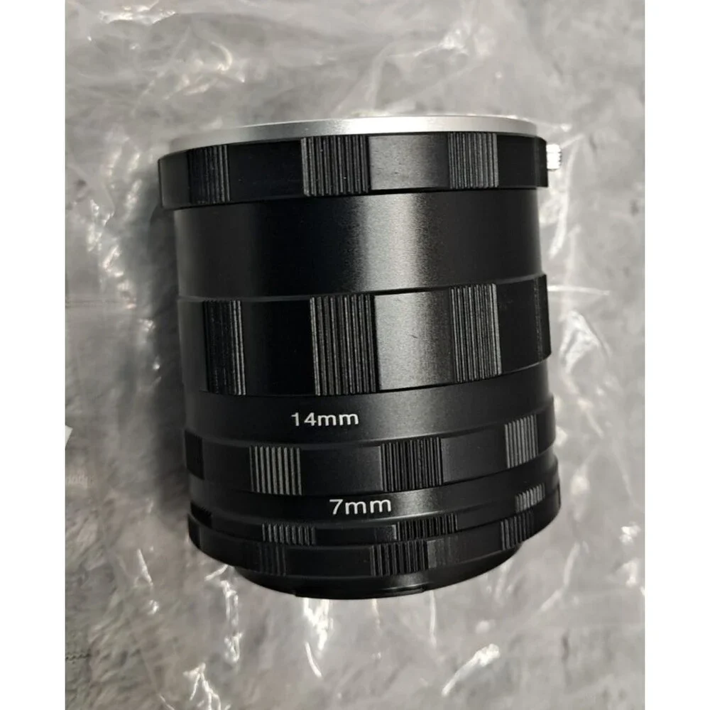 F mount Macro Extension Tube Set for Nikon manual focus 7mm 14mm 28mm